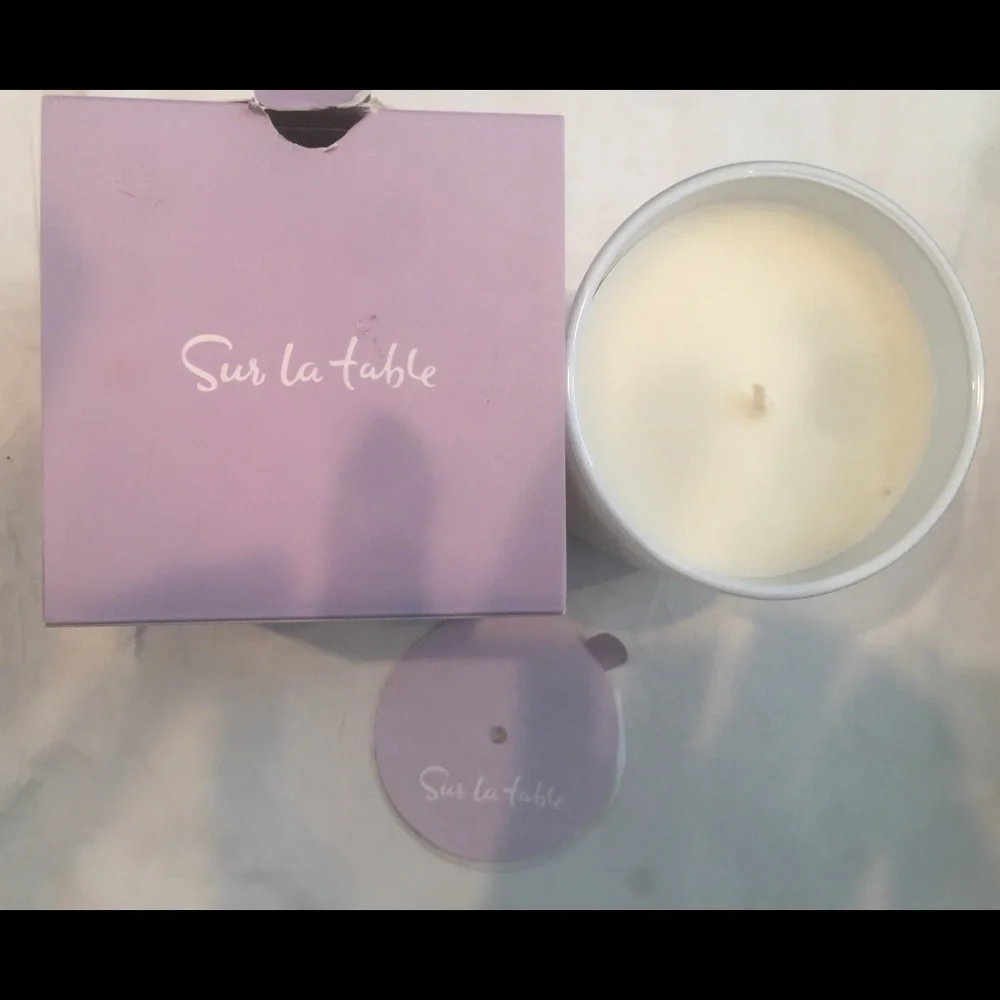 Sur La Table French Lavender Soy Candle 10oz NIB